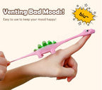 Slingshot Dino-Launch Finger Fun Toys