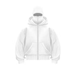 Men's Hooded Zip-Up Baseball Jacket